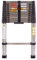 UTTAM Stainless Steel Telescopic Ladder: Extendable, Portable, Sturdy, Multi-Purpose, EN131 & CE Certified for Versatile Home Maintenance (3.2M/10.5FT Straight)
