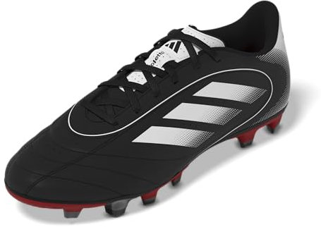 adidas Unisex fotbollssko Goletto Ix Firm Multi Ground, Svart vit bättre scarlet, 41 1/3 EU