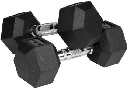 Rebel Hanteln Gusseisen Gummierte HEX 2x9 kg RBA-2325-09