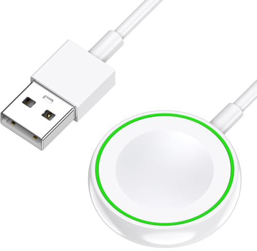 Magnetic Charging Station for Apple Watch, Compatible with Apple Watch Series 11/10/9/8/7/6/5/4/3, SE, Ultra -White