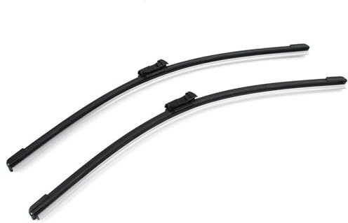 HYUERBC Auto-Frontwischerblätter für Ford Fiesta MK6 2008-2017 26+15 Zubehör für Scheibenwischerblätter fürs Auto