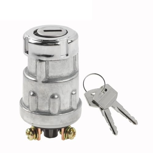 Interruttore di accensione universale a 3 posizioni con chiave, interruttore di accensione e avviamento 12 V for auto, barca, moto, trattore, camion, scooter, rimorchio accessories