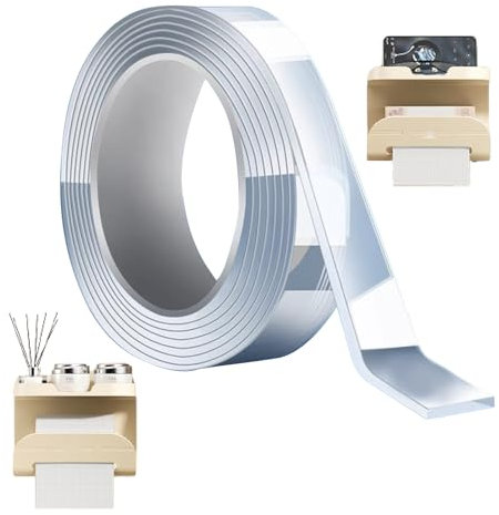 Generico Nastro a doppio lato, nastro a due lati,Strisce per pareti adesive pesanti - Nastro resistenti alle intemperie per le riparazioni dei rivestimenti per veicoli Progetti artigianali