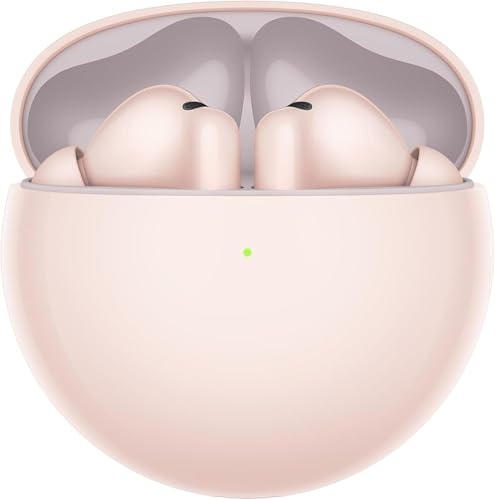 HUAWEI FreeBuds 7i Wireless Earbuds, Intelligent Active Noise Cancellation 4.0, Unlimited Spatial Audio, iOS & Android, Stable Clear Calls, 4 Ear Tips for Comfitable fit, 30 Months Warranty, Pink