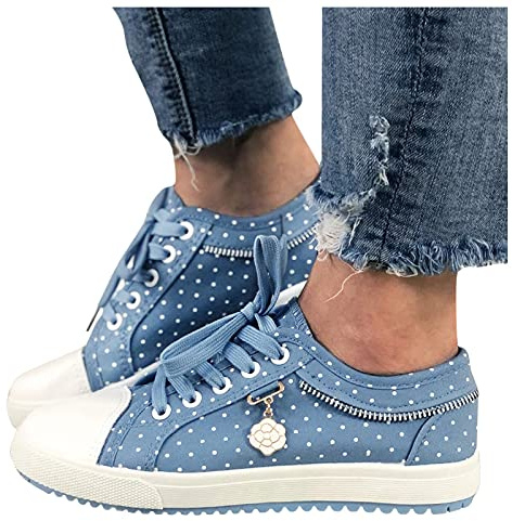 Scarpe tradizionali Dirndl, scarpe da ginnastica tradizionali, scarpe da sposa, leggere, comode, estive Dirndl, in rete piatta, eleganti scarpe da ginnastica bianche