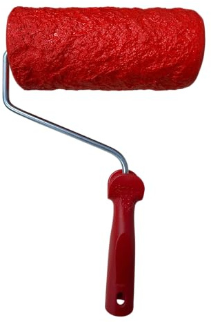 Rodillo texturizado Roca para mortero tixotrópico, monocapa, cemento. Tematización Hormigón impreso estampado realista (PIEDRA BASALTO)