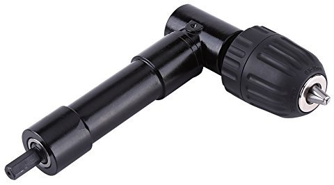 Winkelbohr-Vorsatz mit Schnellspann-Bohrfutter 90 Grad Bohrer Befestigungsadapter Elektrisches Bohrwerkzeug