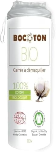 BOTON BIO 80 Discos de desmaquillador orgánicos