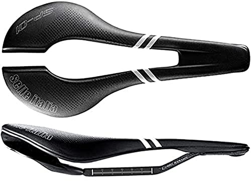 Selle Italia - SP-01 Rennrad-Sattel-Boost-Kit Carbonium Superflow, Schiene Carbon/Keramic Ø7x9, Kurze Straßenleistung, Leichter Fibertek-Komfort
