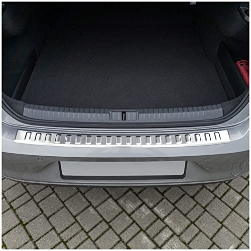 tuning-art Ladekantenschutz passend für VW Passat B8 Limo 2019-2021 | V2A Edelstahl Passgenau Abkantung Rostfrei Spezialklebeband Reinigungstuch Montageanleitung