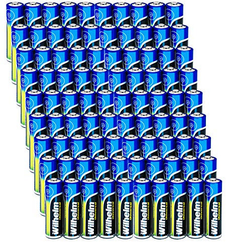 Wilhelm 90 AA Mignon Universal Alkaline Batterien im Shrink LR6…