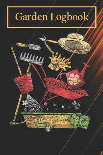 Gardening notebook: Gardener Hobby Plants Sprinkler Gardening T-Shirt 100 pages 6x9 Garden Planner & Journal - Logbook Gifts to record vital plant details
