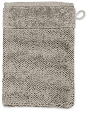 Möve Bamboo Luxe Gant de Toilette 60% Coton / 40% Viscose en Cellulose de Bambou, Gingembre, 15 x 20 cm