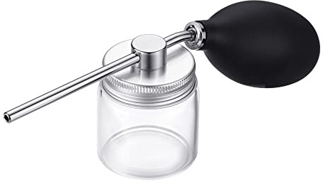 Aethland Powder Spray Bottles, Hair Building Fibers Spray Bottle,Applicator Portable Hairdressing Tools, Refillable Hair Fiber Applicator Salon Hair Styling Supplies