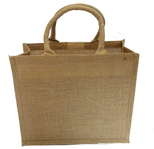 Cucirini tre stelle Borse di Feltro o Juta da Rivestire con Filati (Juta 30x30)