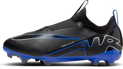 Nike DJ5617-040 Nike JR Mercurial Vapor 15 Academy Black/Chrome-Hyper Royal Hombre Black/Chrome-Hyper Royal EU 36