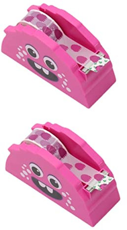 OSALADI 2stücke Kawaii Klebebandabroller Cartoon Design Praktischer Tape Cutter Für Büro Schule Und Zuhause Langlebig Aus Robusten Materialien Für Vielseitige Anwendungen