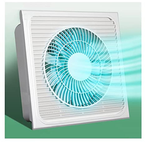 CGCSYZ Ventilador de ventilación Ventilador de Techo Integrado de 30 × 30 cm Extractor silencioso Cuadrado con Panel de Rejilla Grande y Motor de CC, Ventilador de Vent(Sin Interruptor