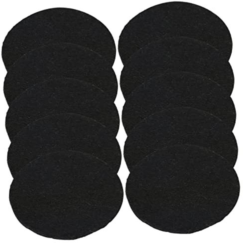 DECHOUS 10stücke Feuerfeste Isoliermatte Spiralmatte Für Räuchergefäße Hochtemperaturbeständige Brennermatten Mit Aluminiumrückseite Wiederverwendbar Für Räucherspiralen Und Kegel