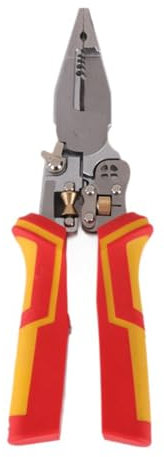 Pelacables multifuncionales, crimpadora, cortador de cables, alicates profesionales para pelar cables eléctricos, tijeras de alambre