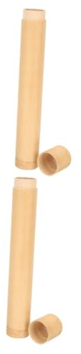 COLLBATH 2 Stück Etui Für Elektrische Zahnbürsten Inhaber Container Behälter Für Zahnbürsten Zahnbürste Reisekoffer Zahnbürstenhalter Für Hotels Zahnbürstenhalter Reisen Bambus Khaki