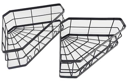 Scaffale angolare salvaspazio per doccia con soluzione di stoccaggio a prova di umidità per articoli da toeletta in casa o servizi igienici pubblici mensola angolare del bagno