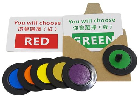 Maquillaje de predicción de color, truco de engaño de color | Maquillaje reutilizable para predecir el , maquillaje interactivo | Objetos de escena para representaciones teatrales inmersivas para