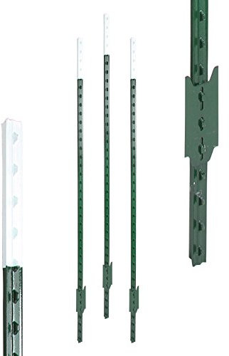 Eider Landgeräte GmbH T-Pfosten 167 cm, grün lackiert, 30 Stück, Hochwertige Qualität - nahezu unverwüstlich