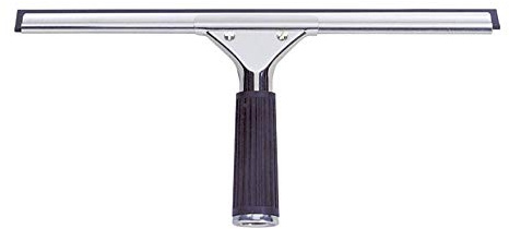 Fensterwischer aus Edelstahl mit Gummi, Größe wählbar 25 cm, 35 cm, 45 cm und 55 cm, 25 cm