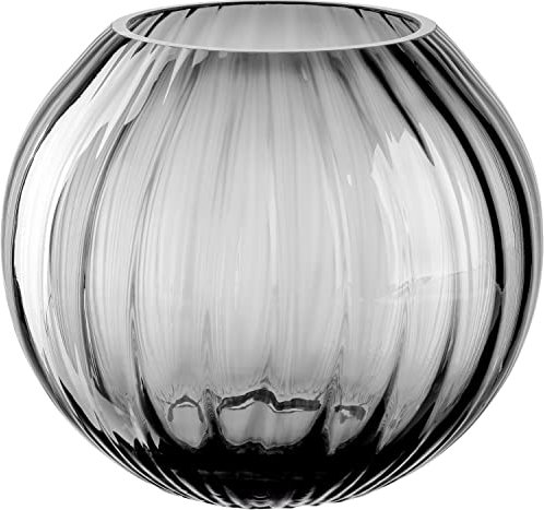 LEONARDO HOME Kugelvase Poesia 13 cm, 038939, Glas, Grau (Graumergel)