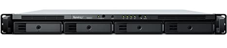Synology RackStation NAS RS822+ 4 baies AMD Ryzen V1500B 2 Go de RAM 4 x RJ-45 port LAN 1 GbE, Bundle avec 40 To (4 x 10 To), disques durs NAS Seagate IronWolf