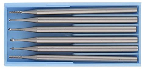 Wood Carving Drill Bits Set Sculpture Knife Chisel Craft Tools Steel Engraving Knife for DIY Drilling 2.35mm(fine Size)