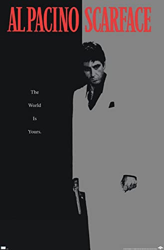 Scarface - One Sheet Wall Poster, 34L x 22.4W, Unframed Version