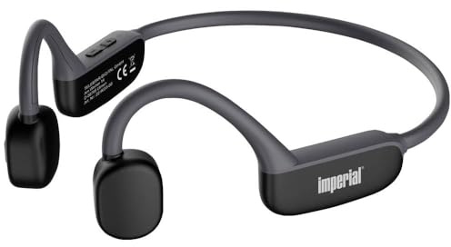 Imperial bluTC Active 2 – Knochenschall Kopfhörer (Bone Conduction, Bluetooth 5.3, 32 GB Speicher, 11 Stunden Spielzeit, Schweißresistent) – Schwarz