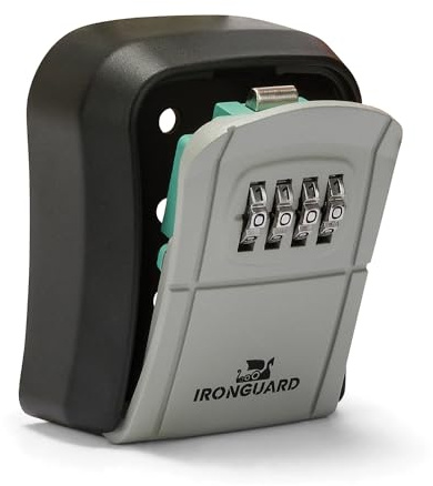 Caja fuerte para llaves. Modelo basica. Gris