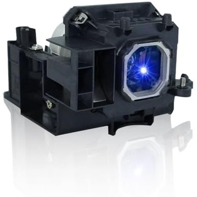 Poxtedsr NP43LP - Lampada di ricambio per proiettore compatibile con NEC ME301W, ME301X, ME331W, ME331X, ME361W, ME361X, ME401W, ME401X, con alloggiamento