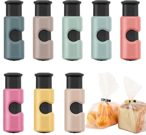 Chips Bag Sealer Clips 8pcs Bag Cinch Sturdy Food Storage