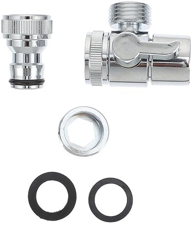 AUTSUPPL 3stücke Wasserhahnadapter Aus Kupfer Für Spülbeckenventile Einlassadapter Umsteller Für Wasserhahnventile Schnell Und Installieren Dicht Und Langlebig