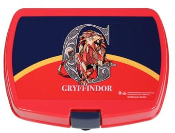 Bagtrotter Boite Déjeuner en plastique Harry Potter Rouge