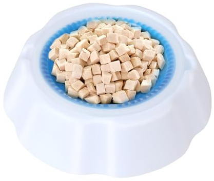 Ciotola per cani Frosty, ciotola refrigerante per animali domestici, dispenser di acqua ghiacciata, per l'alimentazione fredda per cani e gatti, termico estivo all'aperto, strumento