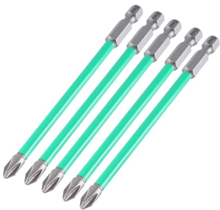 Embout cruciforme professionnel pour électricien avec embout solide en acier pour réparation de tête de tournevis