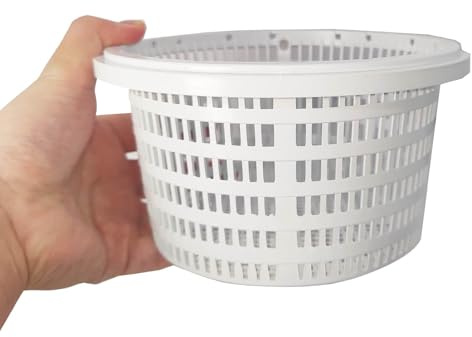 Mxshc Cestello per piscina | Filtro per piscina Cestello per skimmer | Cestino riutilizzabile per skimmer per foglie per, cestini di ricambio per per foglie
