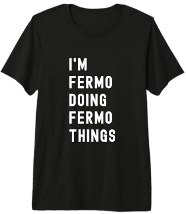 Sono Fermo Que Fa Cose di Fermo Maglietta Premium