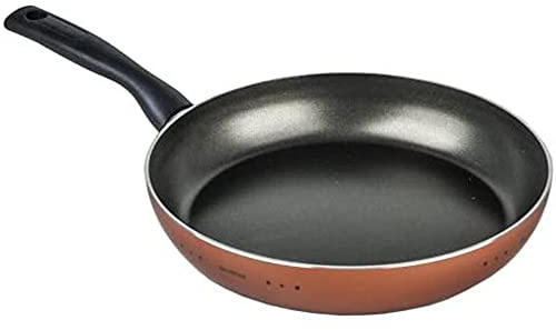 Moneta Zecchino, Sartén Profunda, Aluminio antiadherente, Cobre, 28 cm
