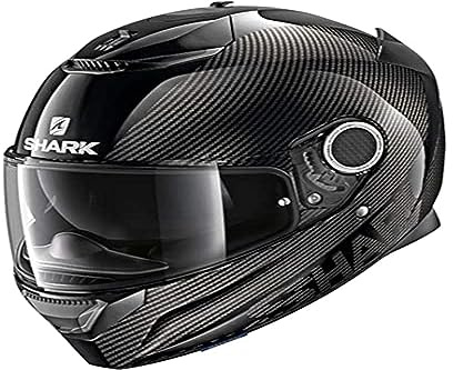 SHARK Herren NC Motorrad Helm, Schwarz, L