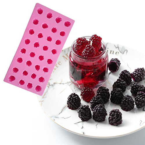 September Raspberry Mulberry Fruit Cake Mould Ice Cream Chocolate Mold Silicone Molds Baking Clay Mould