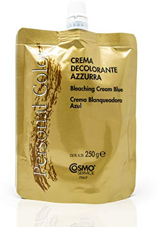 Crema decolorante color AZUL – Loción profesional decolorante en crema 250gr