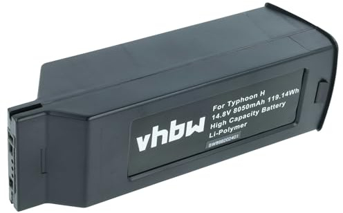 vhbw Akku kompatibel mit Yuneec H480 | Typhoon H Drohne Multicopter Quadrocopter (8050 mAh, 14,8 V, Li-Polymer)