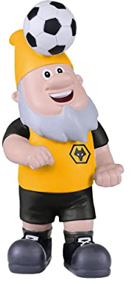 FOCO Official Wolverhampton Wanderers FC Football Header Ball Garden Gnome