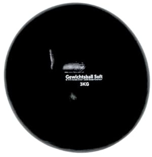 ATC Handels GmbH Gewichtsball Soft einzeln in verschiedenen Gewichten mit Sand gefüllt für Yoga, Pilates, Reha und Fitness - Toningball, Heavy Ball (3,0 kg)